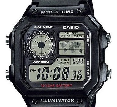WATCH OF THE WEEK! CASIO WORLD TIME- CASIO ROYALE! 